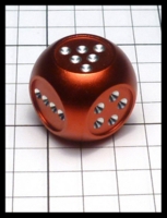 Dice : Dice - Metal Dice - AKO 2 Red - Kickstarter May 2016